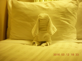 towel-folded animal