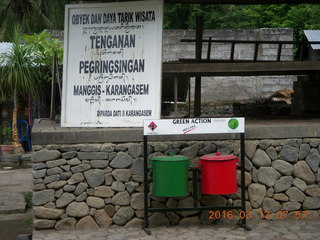 18 99d. Indonesia - Bali - Tenganan village - sign