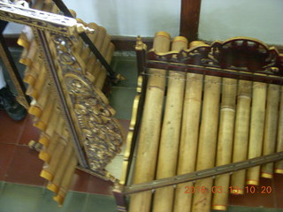 170 99d. Indonesia - Bali - temple at Klungkung - musical instruments