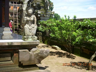 Indonesia - Bali - Temple at Bangli - delft-like ornaments