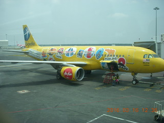 Air Asia flight to Kuala Lumpur