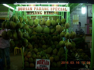 Malaysia - Kuala Lumpur food tour - durian