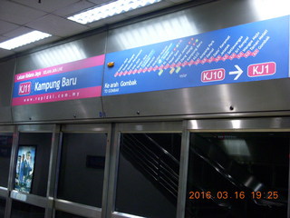 Malaysia - Kuala Lumpur food tour - subway