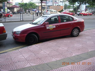 Malaysia - Kuala Lumpur - taxi parking?