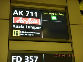 sign for last bag from kuala lumpur