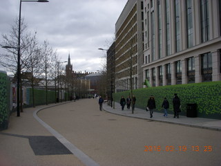London - outside with Malavika