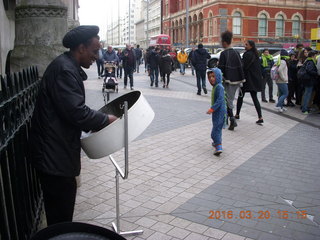 London steel drum street musician