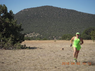 2936 9a2. Young International airstrip - Adam running