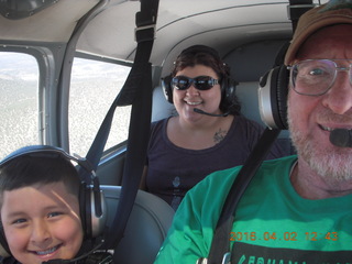 Young International airstrip - Adam running