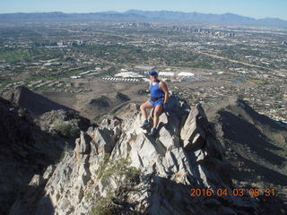 NH2T hike - Squaw Peak + Adam