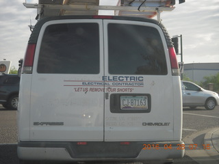 Electrical Contractor truck - Let us remove your shorts