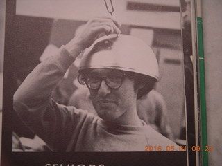 El Delator CHS yearbook 1974 - Adam looking like Woody Allen