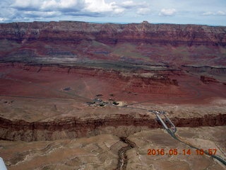 aerial - Marble Canyon area