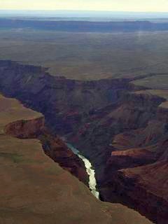 aerial - Marble Canyon area