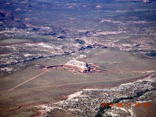 aerial - Utah - Hovenweep is in the distance somewhere