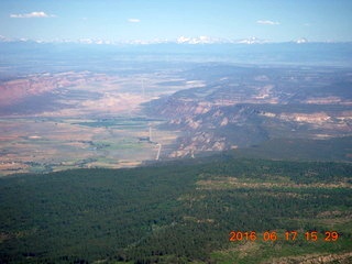 256 9ch. aerial -Colorado - LaSalle Mountains area