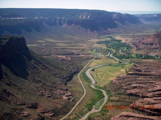 aerial -Colorado - LaSalle Mountains area