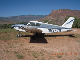 1643 9ch. Gateway Canyons airstrip - N8377W