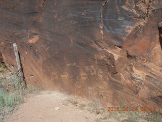 Zeb's dinosaur tour - rock art