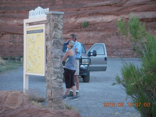 32 9ck. drive to ancient dwellings - Hanging Flume signs