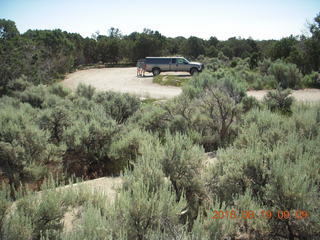 Lowry Pueblo Landmark parking lot