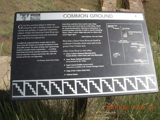 134 9ck. Lowry Pueblo Landmark sign