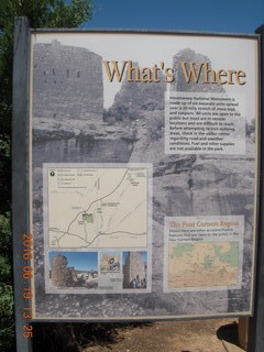 Hovenweep National Monument sign