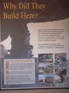 323 9ck. Hovenweep National Monument sign