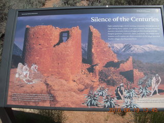 325 9ck. Hovenweep National Monument sign