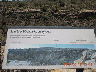 Hovenweep National Monument sign