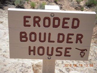 Hovenweep National Monument sign