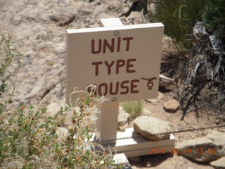 Hovenweep National Monument sign