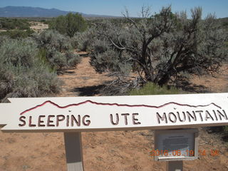 Hovenweep National Monument sign