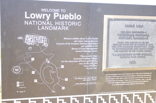 438 9ck. Lowry Pueblo sign