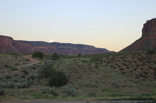 Gateway Canyon Resort moonrise