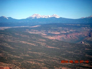 aerial - LaSalle Mountains