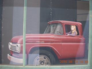 Litefliers EAA 55 crowd at Seligman - Route 66 jail