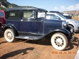 car at Mystic Bluffs