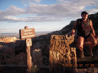 Bryce Canyon - Fairyland - Adam sitting