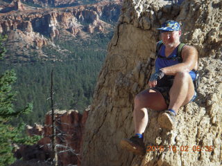 3009 9g2. Bryce Canyon - Bryce Point hike - Adam