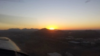 Koltton pictures - aerial sunrise