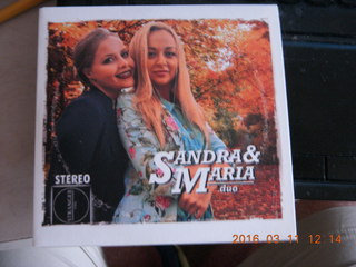 Sandra and Maria, musicians on the cruise