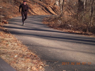 3024 9l4. Pennypack Park run + Adam