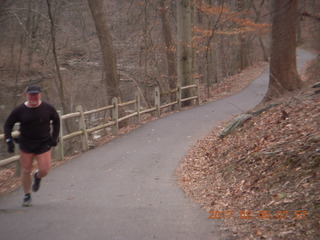 3025 9l5. Pennypack Park run + Adam