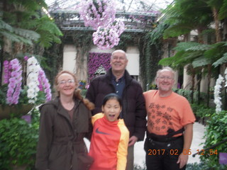 Longwood Gardens with the Schubels + Betsy and Cecelia and John and Sandra + Adam