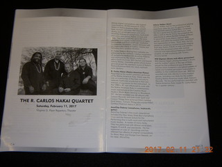 Mesa Arts - R. Carlos Nakai Quartet program