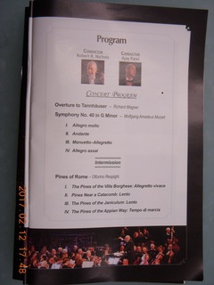 Scottsdale Philharmonic program