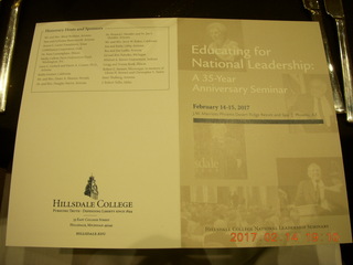 Hillsdale College seminar program