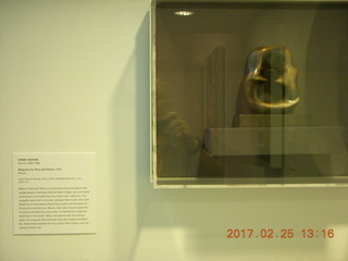 Princeton Alumni Day - Art Museum - Moore sculpture model
