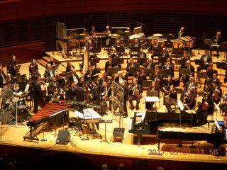 Philadelphia Orchestra - lots of percussion + jazz